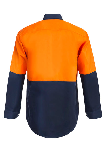 Workcraft Hivis Food Industrial Shirt-ls (WS3035)