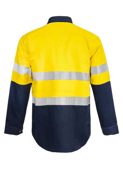 Workcraft Hivis Industrial Tape Shirt-ls (WS3072)