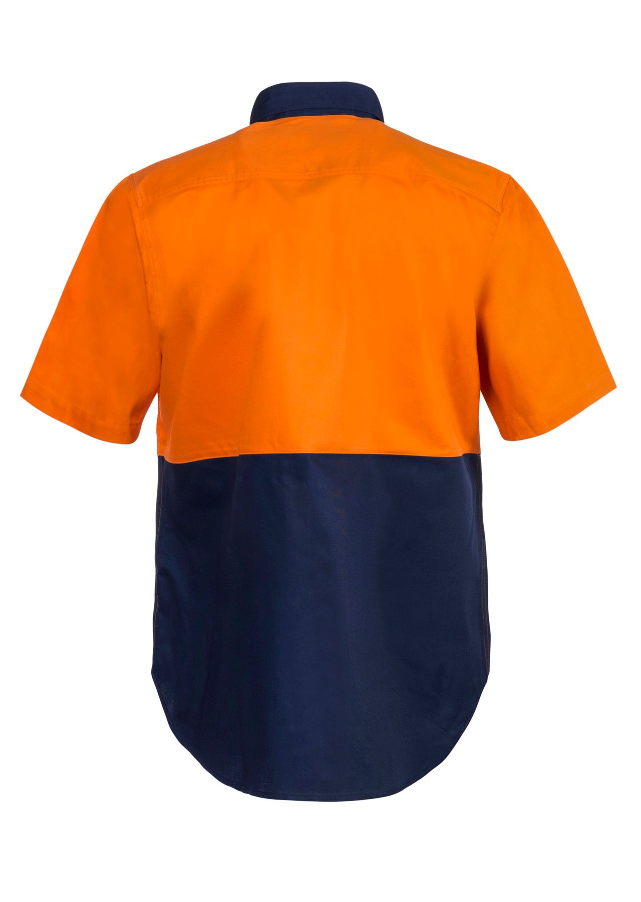 Workcraft Hi Vis Cotton Drill Shirt-ss (WS3023)