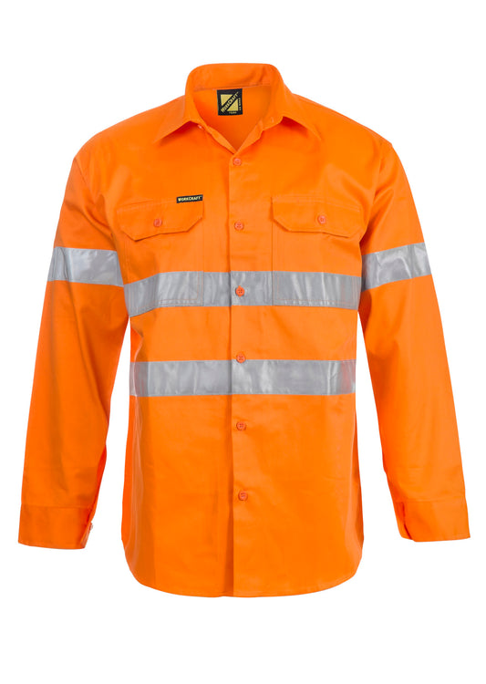 Workcraft Hivis Reflective Shirt- Ls (WS4002)