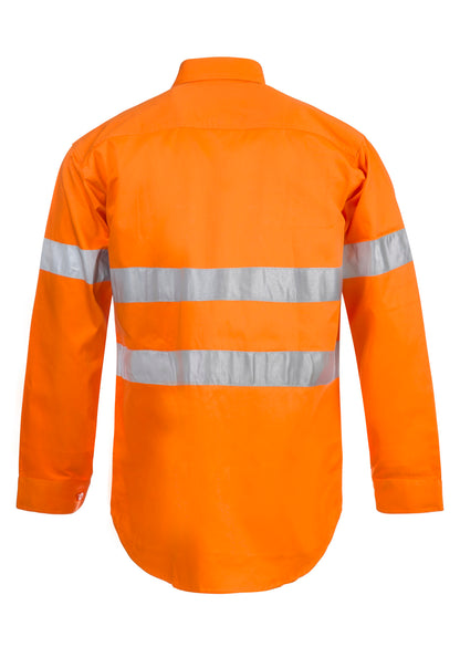 Workcraft Hivis Reflective Shirt- Ls (WS4002)