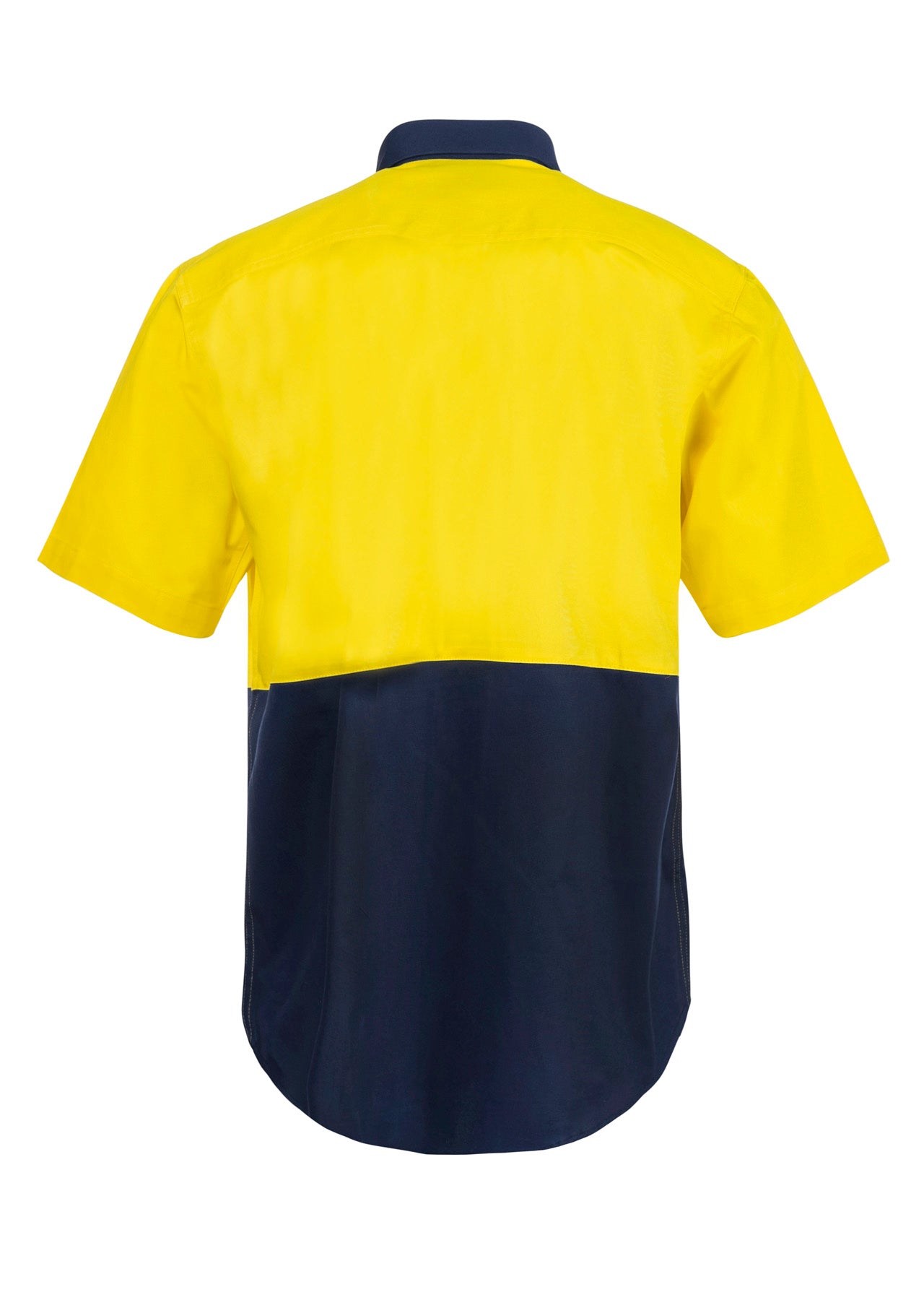 Workcraft Hi Vis Cotton Drill Shirt-ss (WS3023)