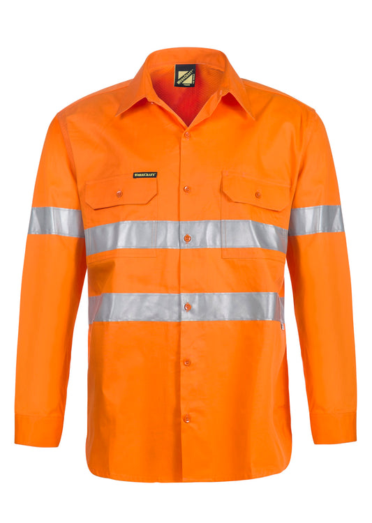 Workcraft Cotton Shirt With Csr Tape (WS4131)