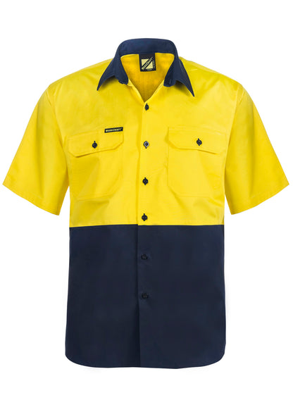Workcraft Lightweight Vented Shirt-ss  (WS4248)