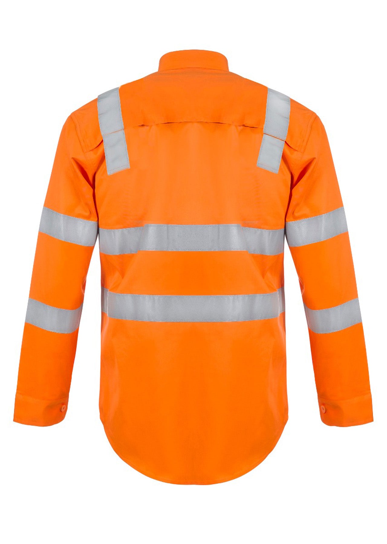 Workcraft Hivis Light Vic Rail Shirt-ls  (WS6011)