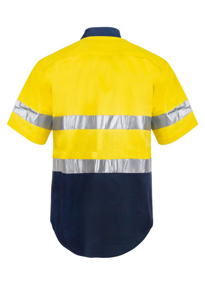 Workcraft Hivis Cotton Shirt Tape- Ss (WS4001)