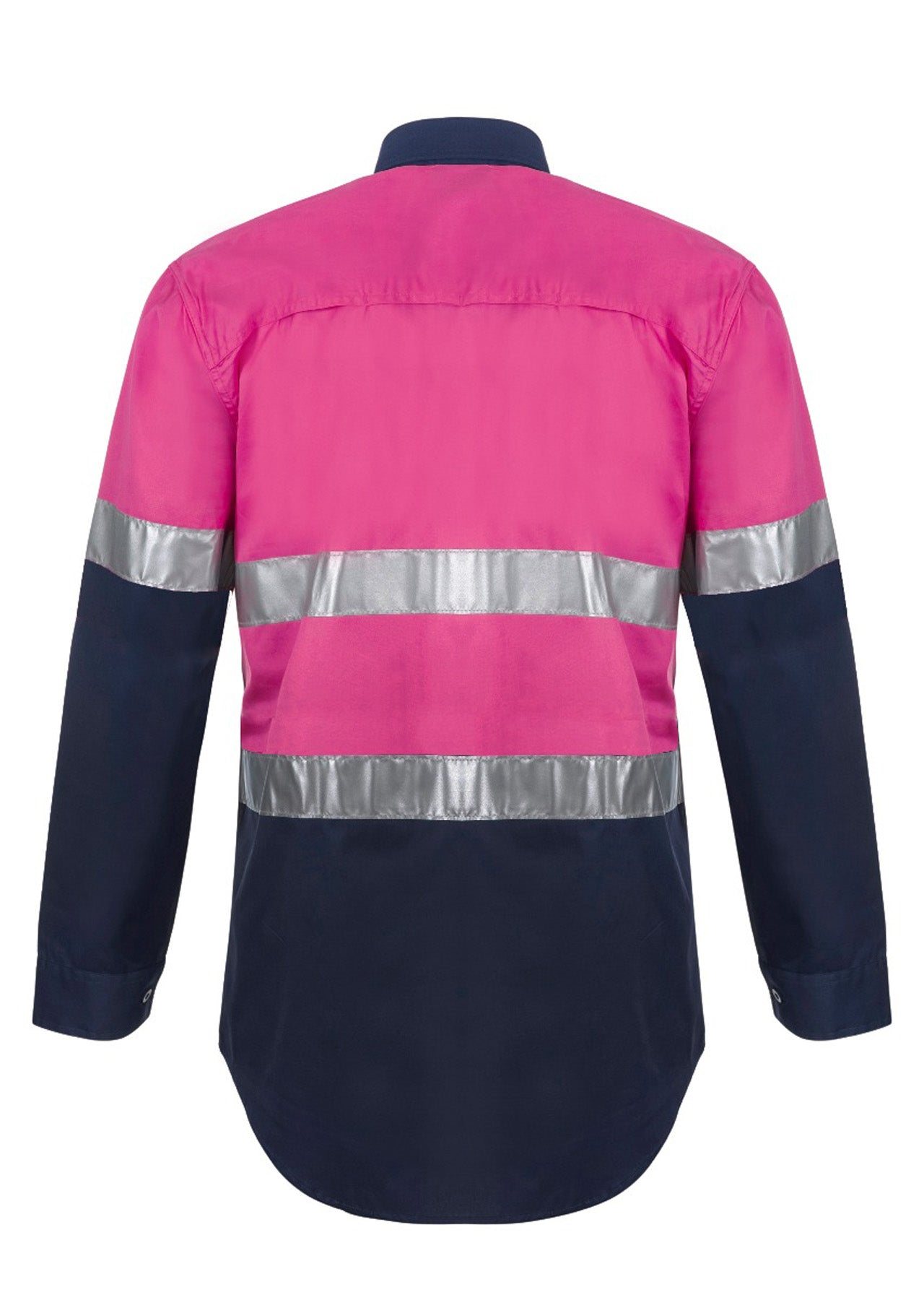 Workcraft Cotton Shirt Vented Tape-ls (WS4132)