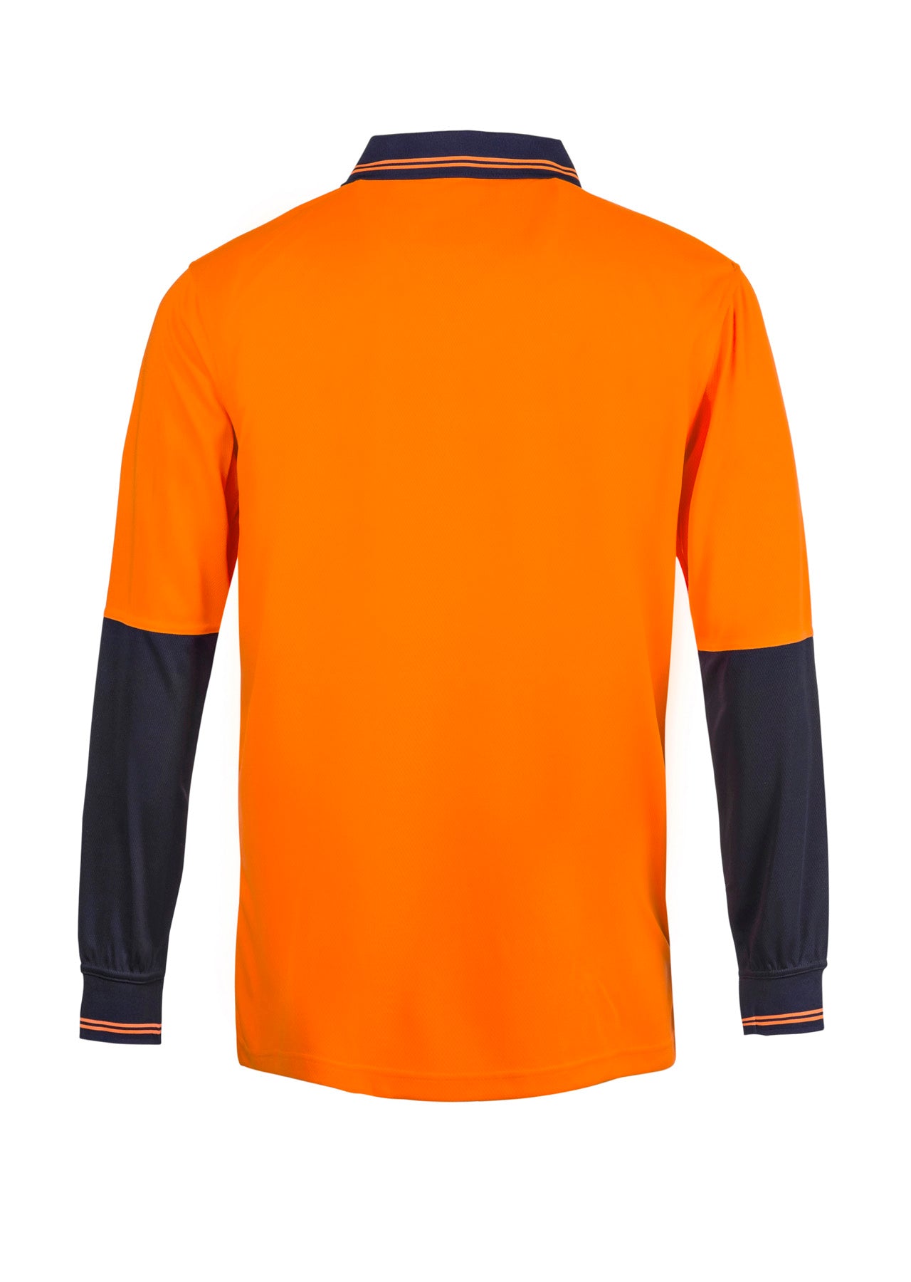 Workcraft Hivis Two Tone Polo Pocket- Ls (WSP202)