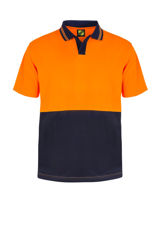 Workcraft Hivis Two Tone Polo- Ss (WSP205)
