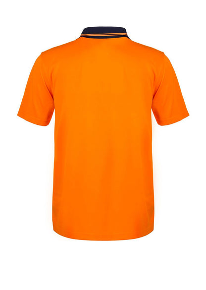 Workcraft Hivis Two Tone Polo Pocket- Ss (WSP201)