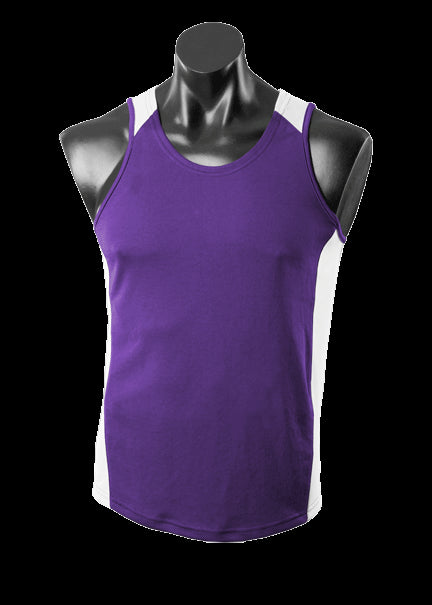 Aussie Pacific Premier Kids Singlet 2nd (8 Colour) (3101)