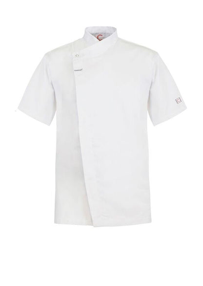 Chefscraft Unisex Tunic Hidden Studs-SS (CJ041)