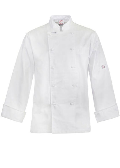 Chefscraft Exec Chef Jacket Light - Ls  (CJ048)