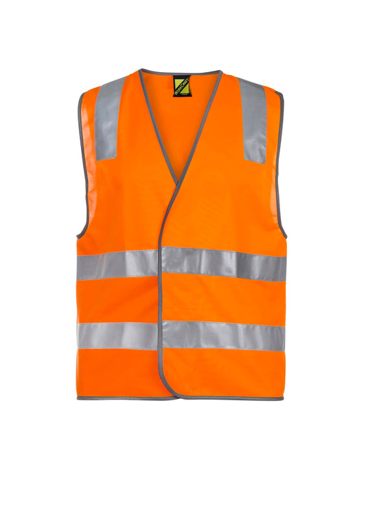 Workcraft Unisex Hi Vis Safety Vest-tape (WV7001)