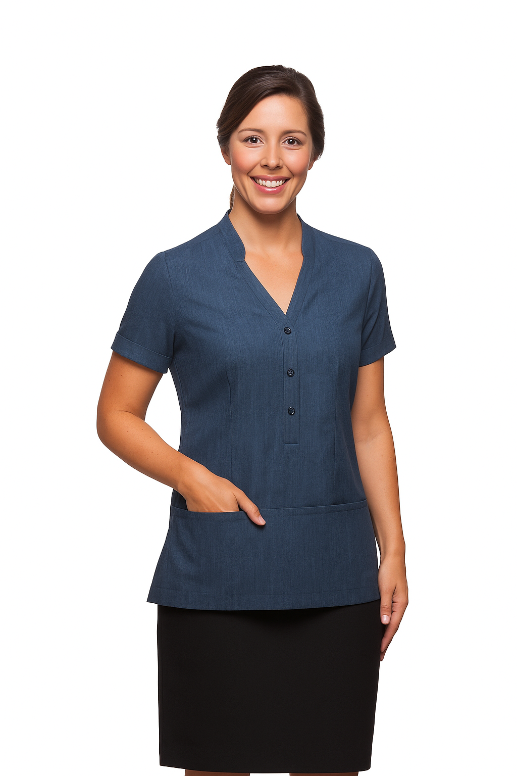 City Collection Ezylin Tunic-(2151)