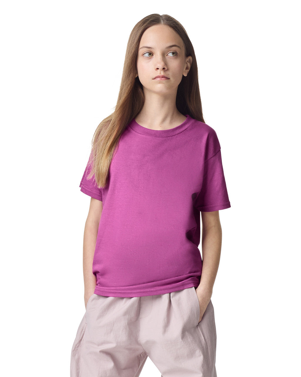 American Apparel Fine Jersey Youth T-Shirt (2001Y)