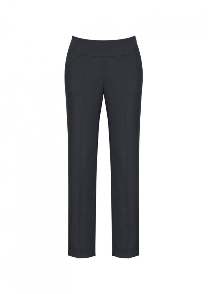 Biz Corporate Womens Cool Stretch Bandless Slim Leg Pant (10121)
