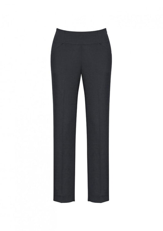 Biz Corporate Womens Cool Stretch Bandless Slim Leg Pant (10121)