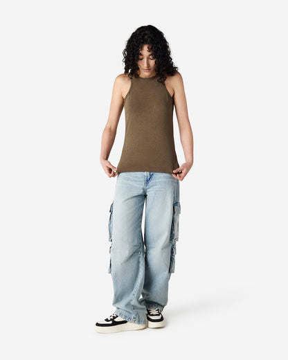 American Apparel Women's Racerneck Tank (101CVC)