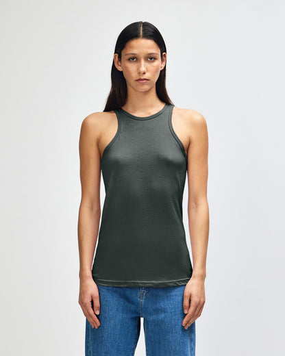 American Apparel Women's Racerneck Tank (101CVC)