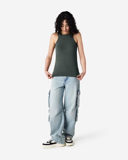 American Apparel Women's Racerneck Tank (101CVC)
