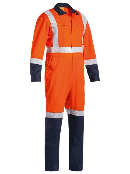 Bisley Taped TTMC Hi Vis Lightweight Drill Coverall (BC6029T)