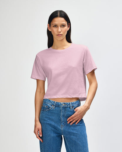 American Apparel Womens Fine Jersey Boxy T-shirt (102)