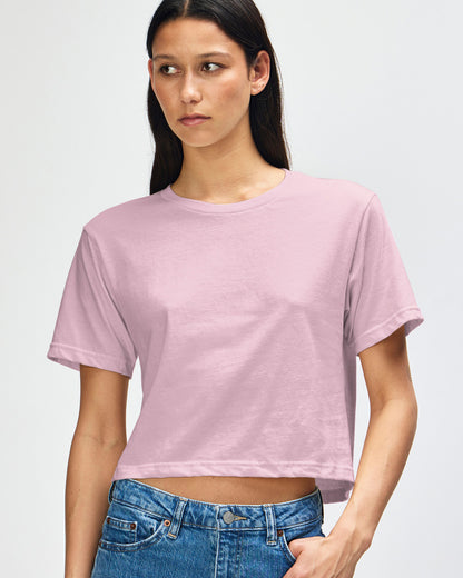 American Apparel Womens Fine Jersey Boxy T-shirt (102)