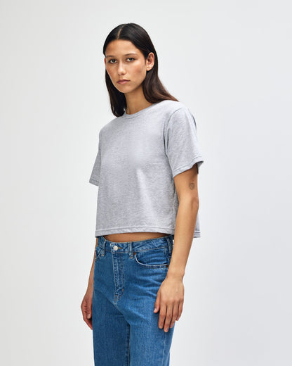American Apparel Womens Fine Jersey Boxy T-shirt (102)