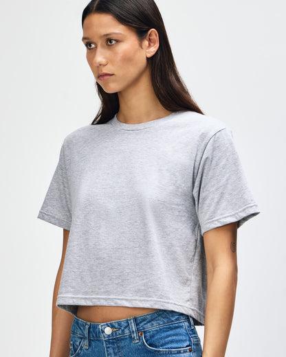 American Apparel Womens Fine Jersey Boxy T-shirt (102)