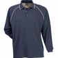 Stencil Men's Cool Dry L/S Polos (1040)