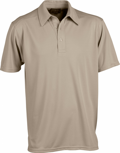 Stencil Men's Glacier Polo (1054)