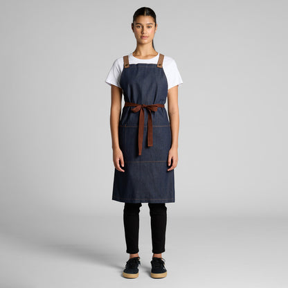 Ascolour Denim Apron-(1084)