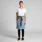 Ascolour Denim Half Apron-(1085)