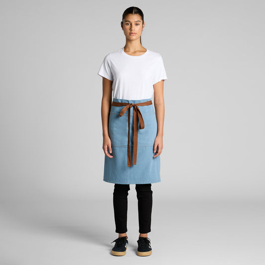 Ascolour Denim Half Apron-(1085)