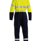 Bisley Tencate Tecasafe® Plus Taped 2 Tone Hi Vis Engineered FR Vented Coverall (BC8086T)