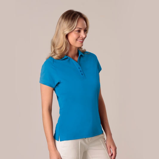 Stencil Sorona Ladies S/S Polos (1166)