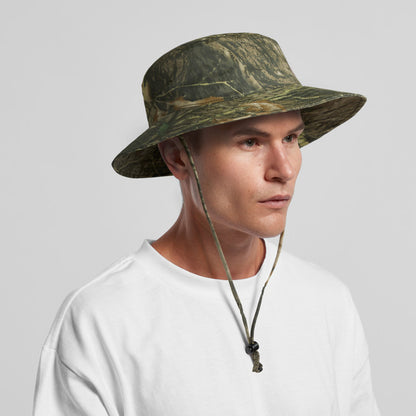 Ascolour Wide Brim Camo Bucket Hat-(1172C)