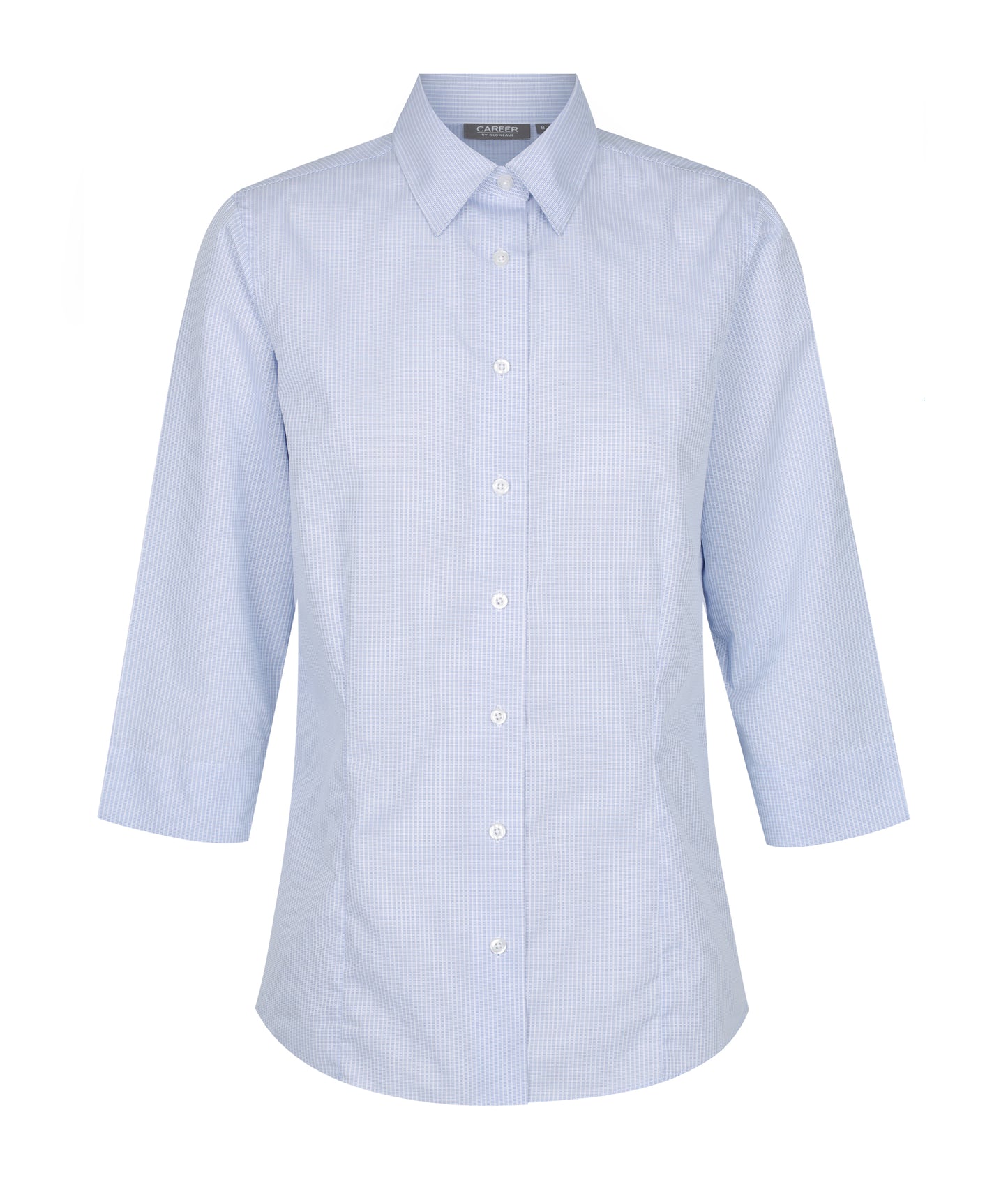 Gloweave Ladies Square Textured 3/4 Sleeve Shirt (1251WL)