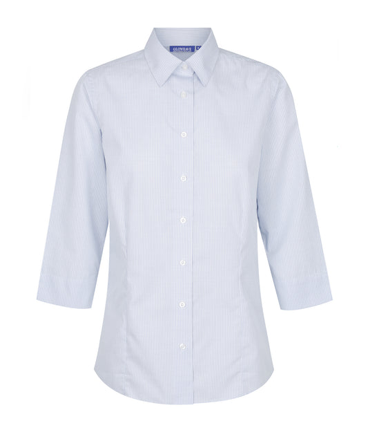Gloweave Ladies Square Textured 3/4 Sleeve Shirt (1251WL)