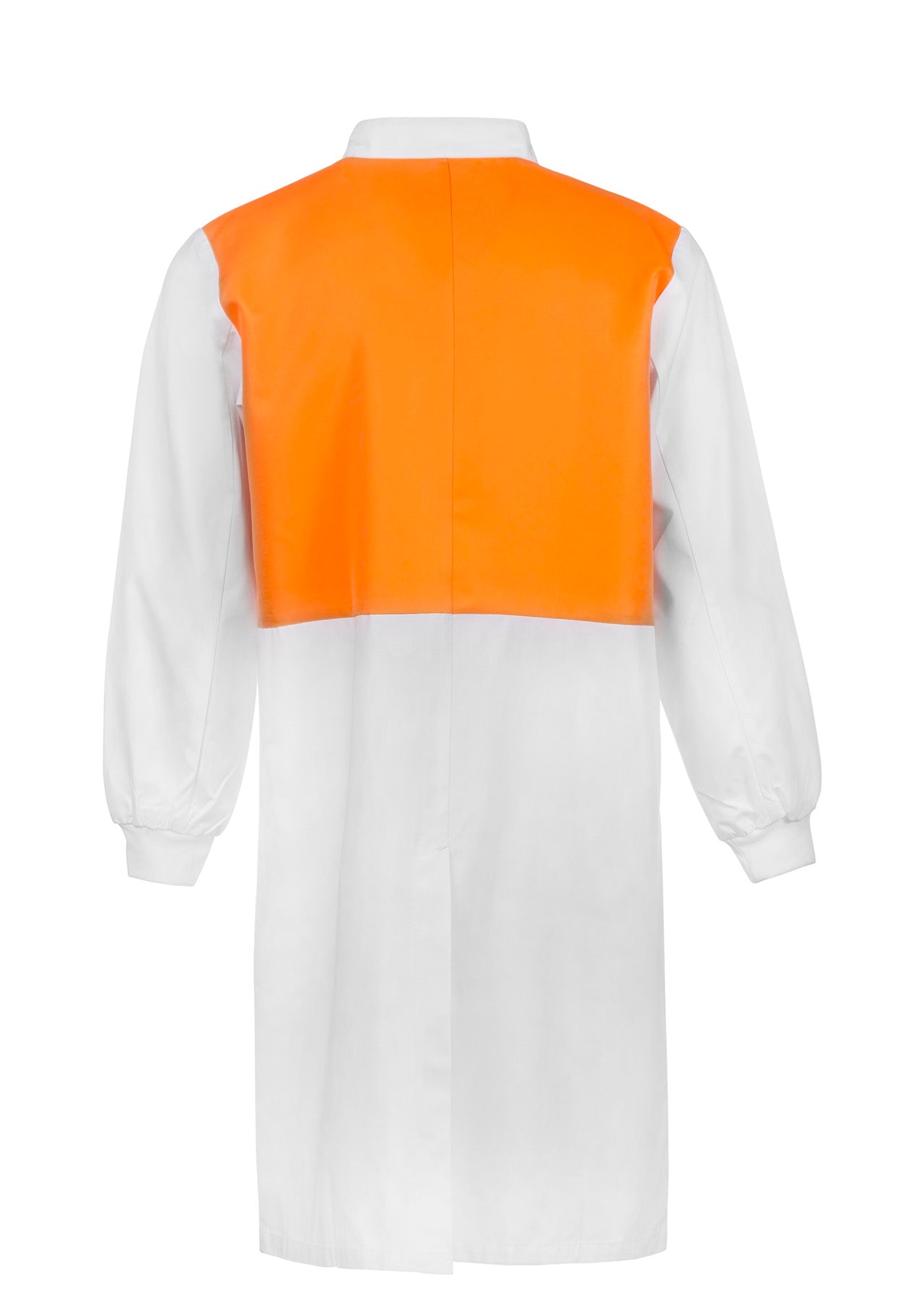 Workcraft Dustcoat Mandarin Collar Hivis  (WJ3194)