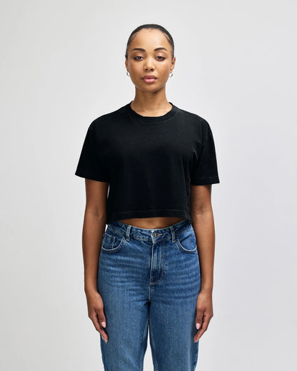 American Apparel Crop Boxy T-Shirt (1302GD)