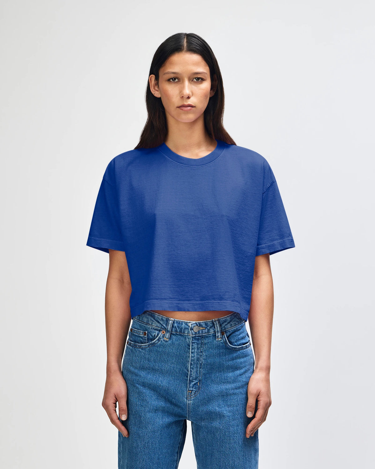 American Apparel Crop Boxy T-Shirt (1302GD)