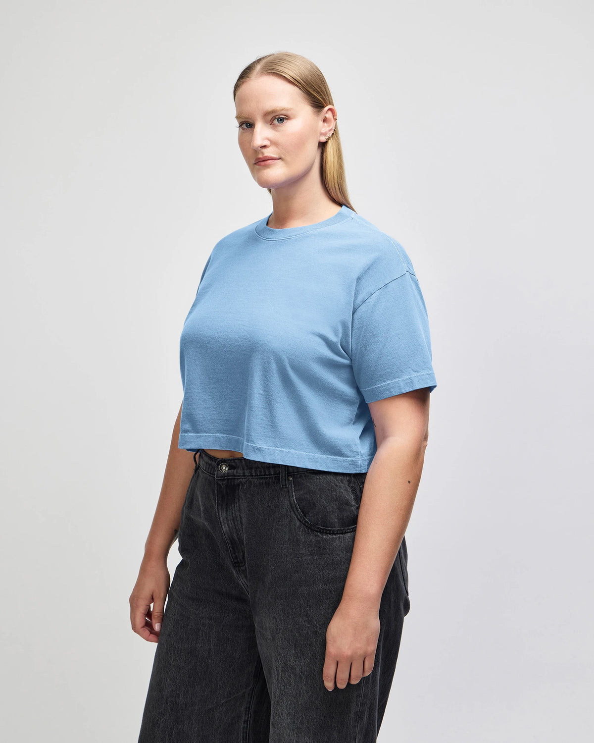 American Apparel Crop Boxy T-Shirt (1302GD)
