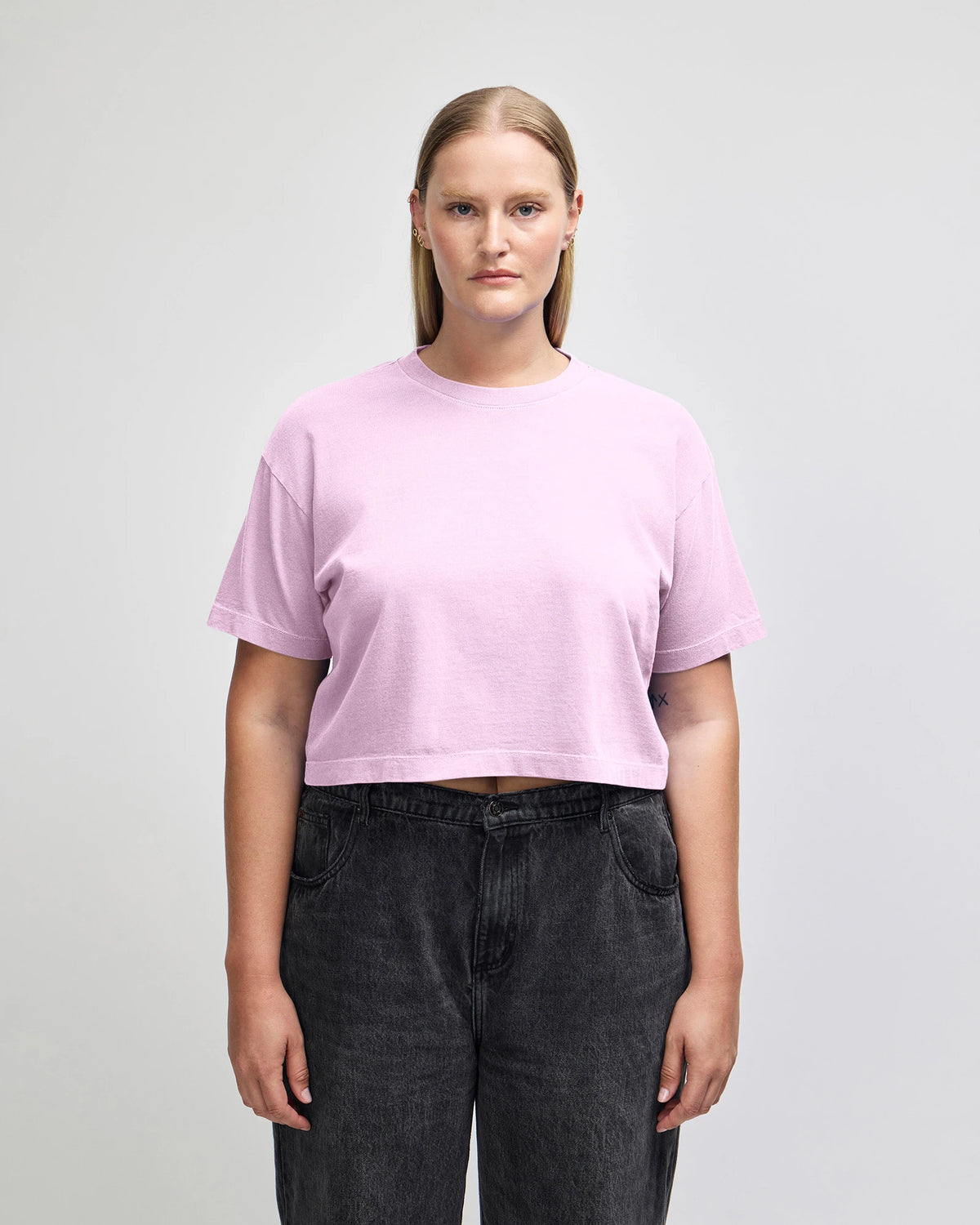 American Apparel Crop Boxy T-Shirt (1302GD)