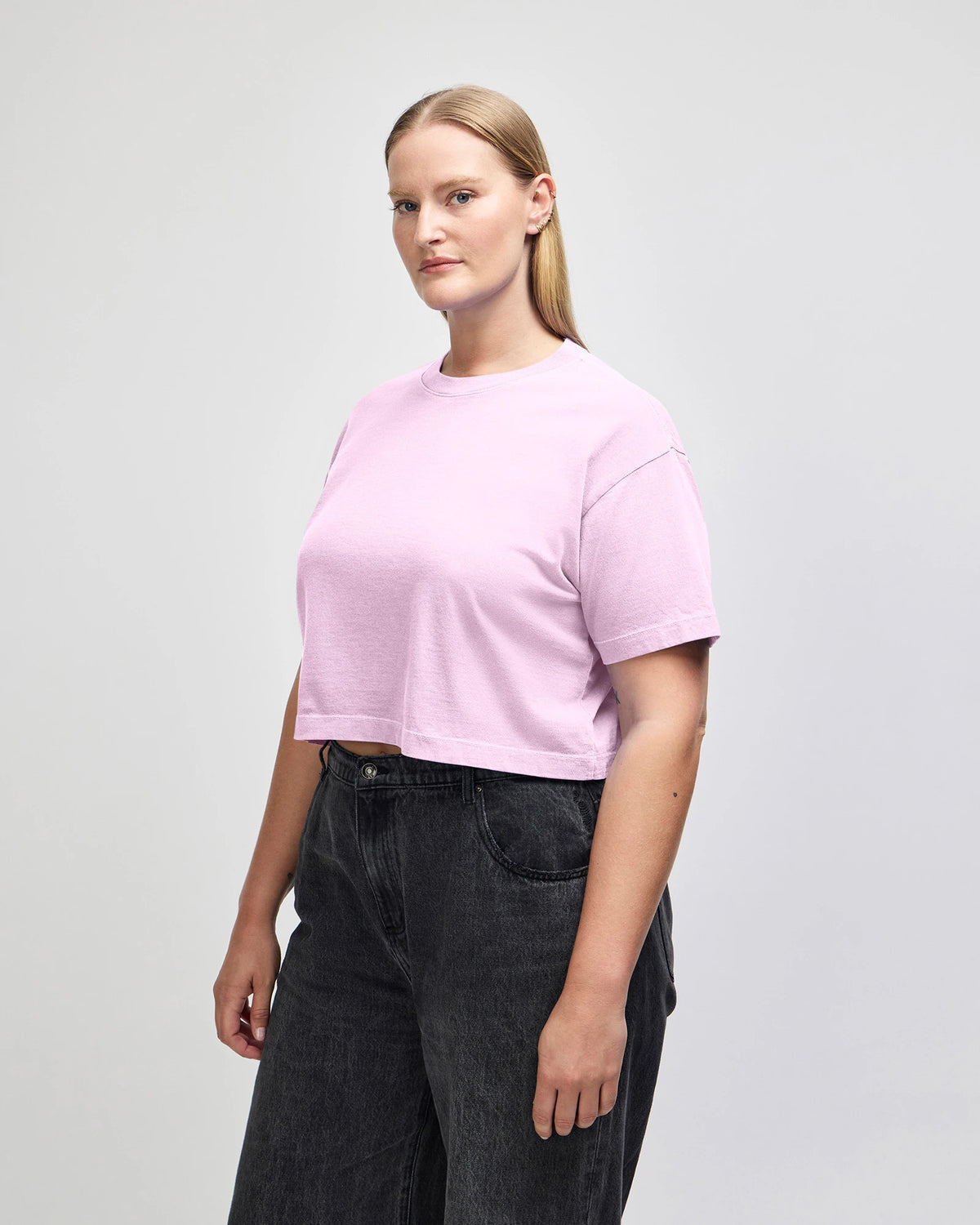 American Apparel Crop Boxy T-Shirt (1302GD)