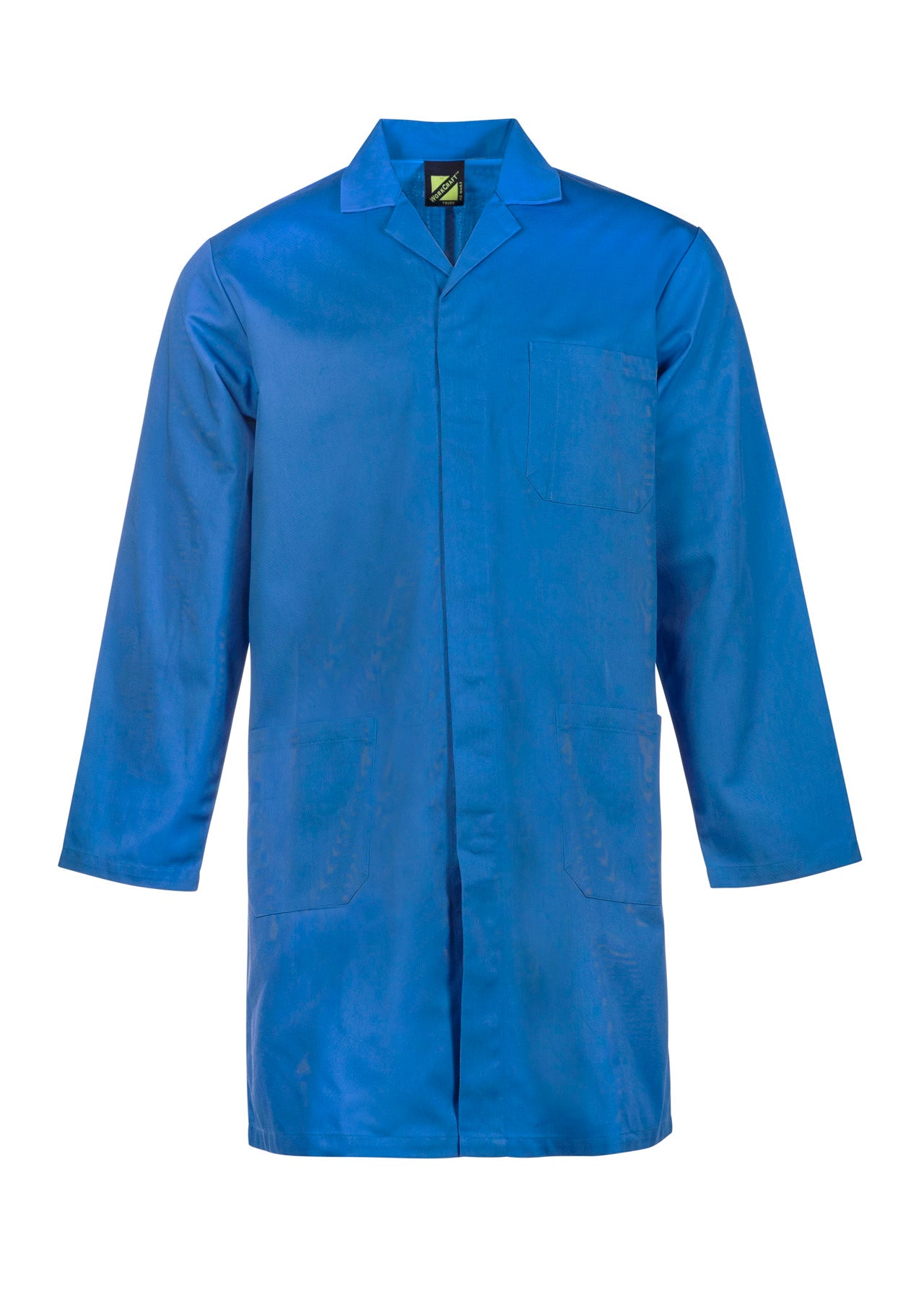 Workcraft-Dustcoat-With-Patch-Pocket