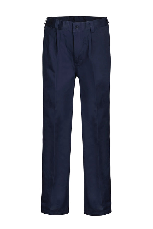 Workcraft Single Pleat Cotton Pant Long (WP3041L)
