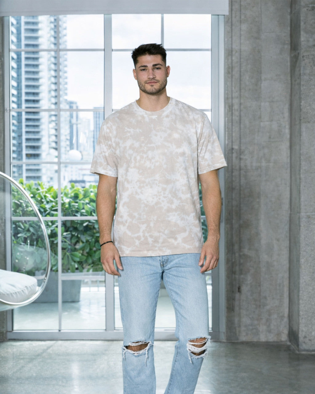 Colortone Bleach Out Dyed T-Shirt (1385)