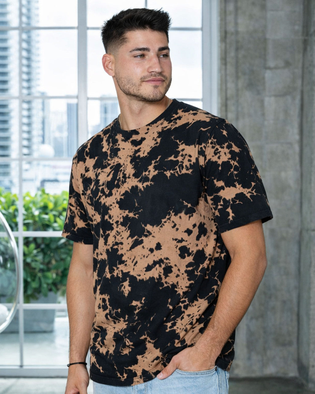 Colortone Bleach Out Dyed T-Shirt (1385)